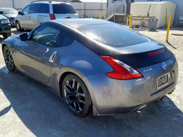 JN1AZ4EH9FM444658 - 2015 NISSAN 370Z BASE GRAY photo 3