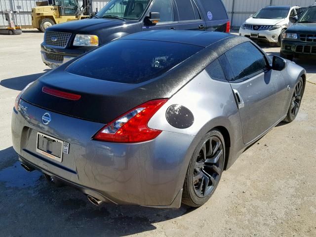 JN1AZ4EH9FM444658 - 2015 NISSAN 370Z BASE GRAY photo 4