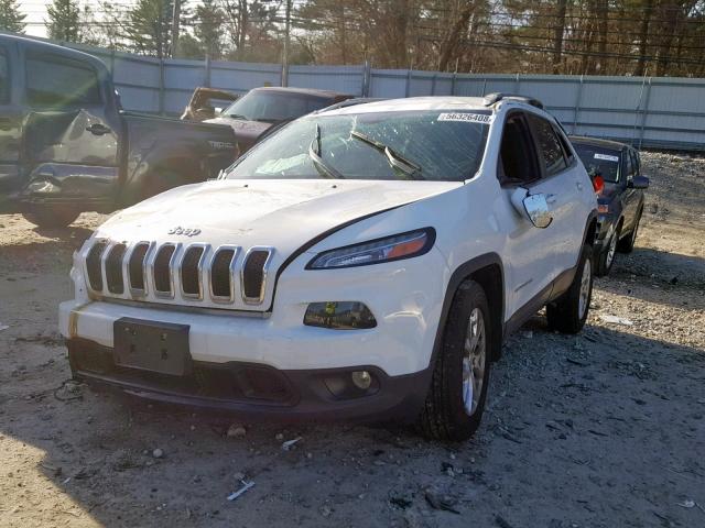 1C4PJMCB4HW589708 - 2017 JEEP CHEROKEE L WHITE photo 2