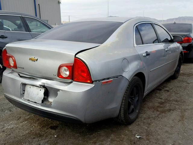 1G1ZH57B79F119249 - 2009 CHEVROLET MALIBU 1LT SILVER photo 4