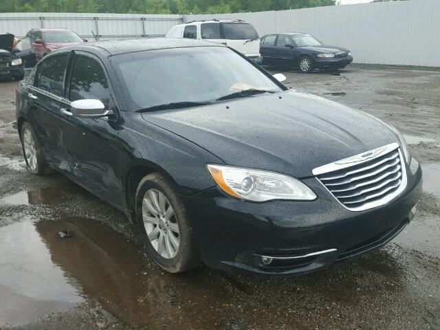 1C3CCBCG0DN712191 - 2013 CHRYSLER 200 LIMITE BLACK photo 1