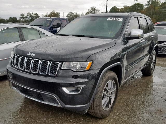 1C4RJFBG3HC773105 - 2017 JEEP GRAND CHER BLACK photo 2