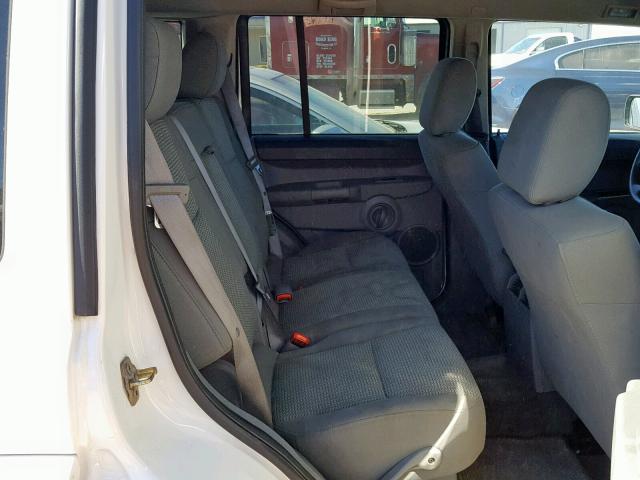 1J8HH48K17C670067 - 2007 JEEP COMMANDER 白色 照片 6