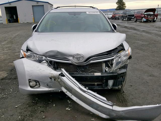 4T3ZK3BB0BU044970 - 2011 TOYOTA VENZA BASE SILVER photo 9