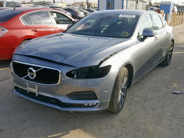 YV1102AK9H1013281 - 2017 VOLVO S90 T5 GRAY photo 2