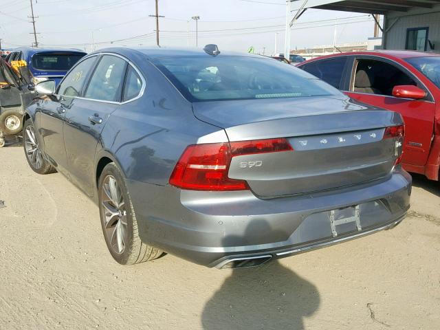 YV1102AK9H1013281 - 2017 VOLVO S90 T5 GRAY photo 3