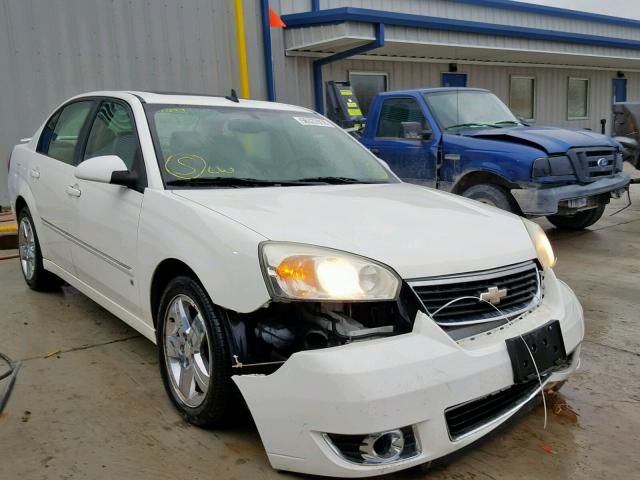 1G1ZU53846F156485 - 2006 CHEVROLET MALIBU LTZ WHITE photo 1