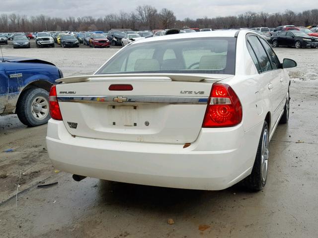 1G1ZU53846F156485 - 2006 CHEVROLET MALIBU LTZ WHITE photo 4