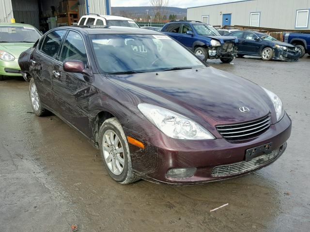 JTHBF30G130113755 - 2003 LEXUS ES 300 PURPLE photo 1