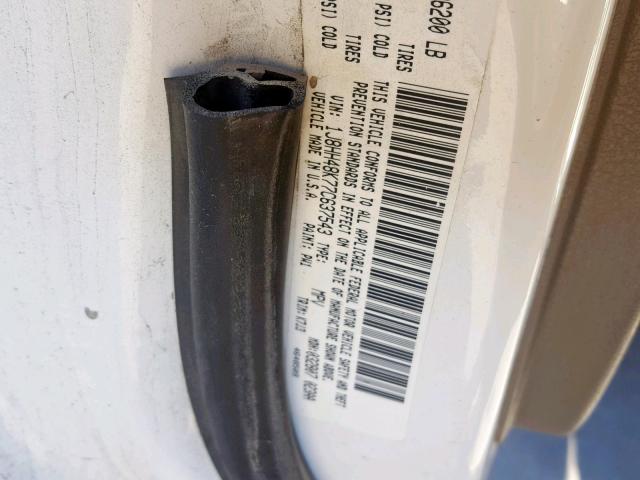 1J8HH48K77C637543 - 2007 JEEP COMMANDER Ağ foto 10