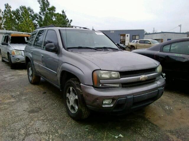 1GNDS13S952362801 - 2005 CHEVROLET TRAILBLAZE GRAY photo 1