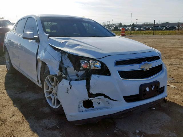 1G11D5SR3DF129444 - 2013 CHEVROLET MALIBU 1LT WHITE photo 1