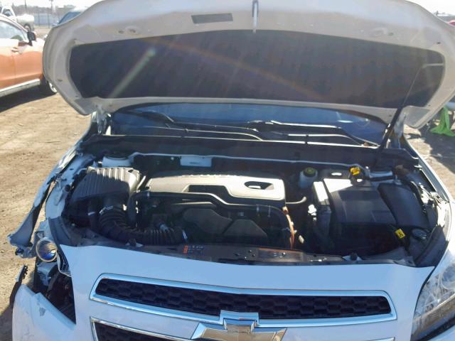 1G11D5SR3DF129444 - 2013 CHEVROLET MALIBU 1LT WHITE photo 7