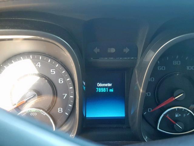 1G11D5SR3DF129444 - 2013 CHEVROLET MALIBU 1LT WHITE photo 8