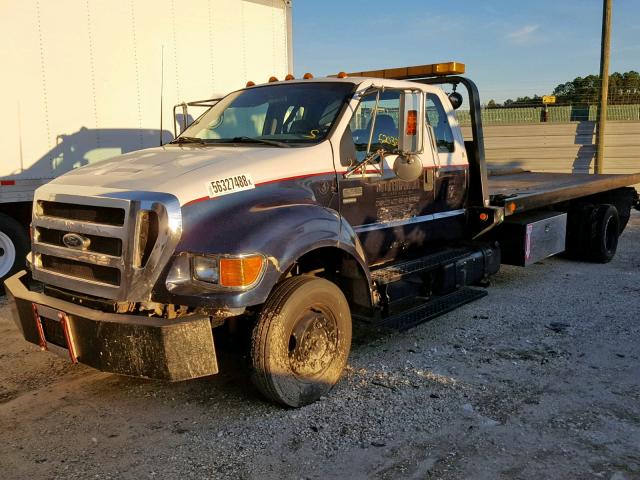 3FRNX652X4V611524 - 2004 FORD F650 SUPER TWO TONE photo 2