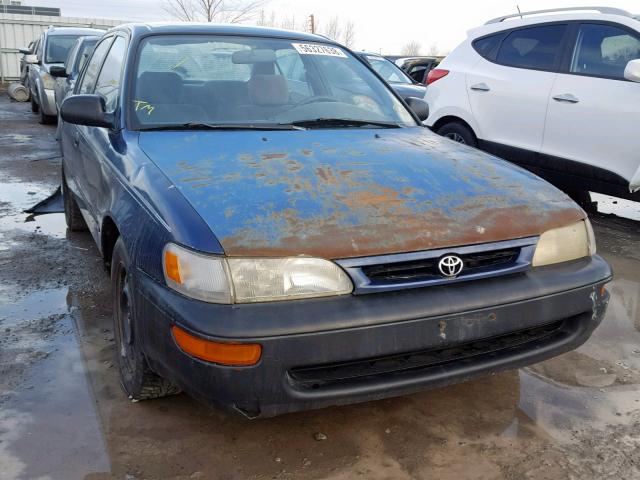 2T1BA05E8TC129348 - 1996 TOYOTA COROLLA DX BLUE photo 1