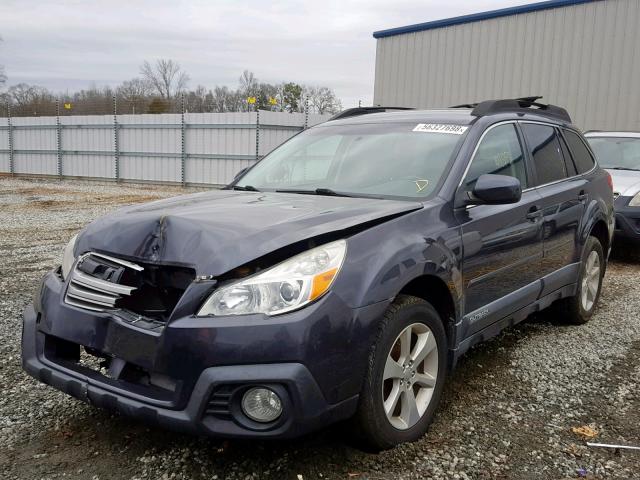 4S4BRBCC4D3297595 - 2013 SUBARU OUTBACK 2. GRAY photo 2