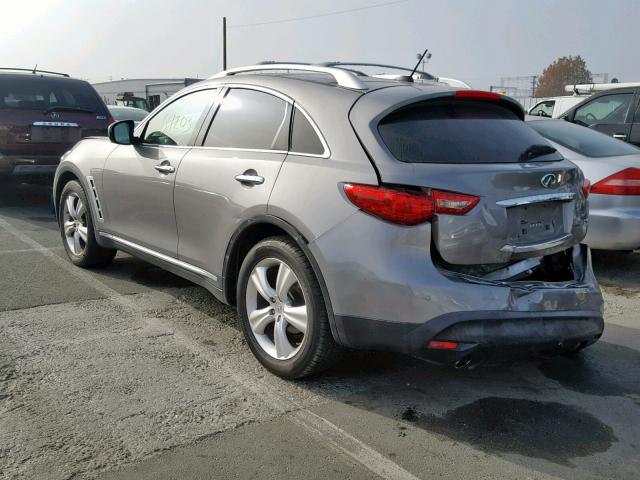 JN8AS1MU4AM802034 - 2010 INFINITI FX35 GRAY photo 3