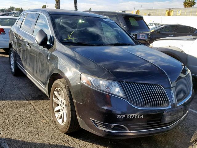 2LMHJ5NK8EBL56516 - 2014 LINCOLN MKT BLACK photo 1