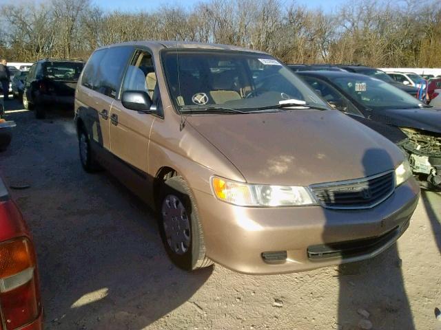 2HKRL1856YH605854 - 2000 HONDA ODYSSEY LX GOLD photo 1