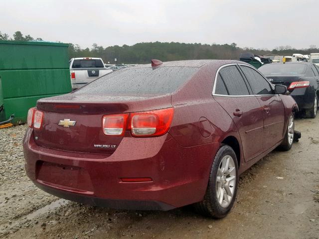 1G11C5SL8FF320469 - 2015 CHEVROLET MALIBU 1LT BURGUNDY photo 4