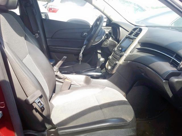 1G11C5SL8FF320469 - 2015 CHEVROLET MALIBU 1LT BURGUNDY photo 5