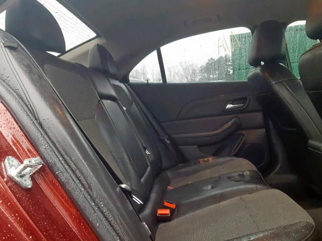 1G11C5SL8FF320469 - 2015 CHEVROLET MALIBU 1LT BURGUNDY photo 6