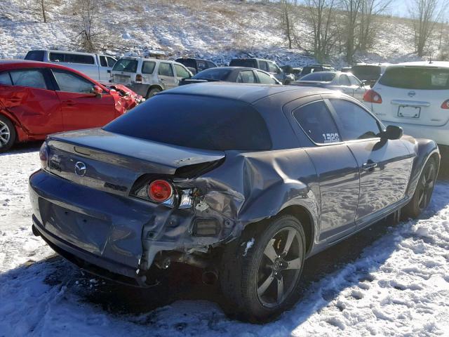 JM1FE173560206182 - 2006 MAZDA RX8 GRAY photo 4