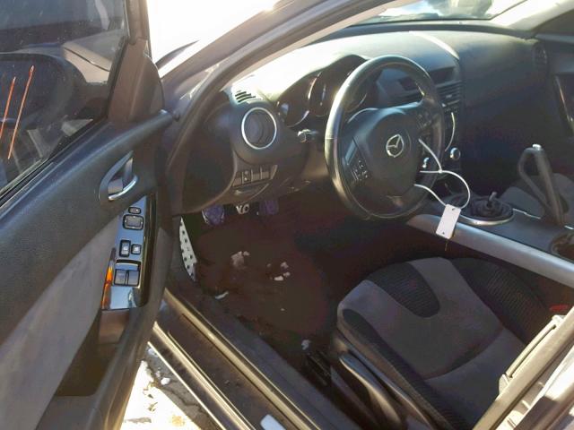 JM1FE173560206182 - 2006 MAZDA RX8 GRAY photo 9