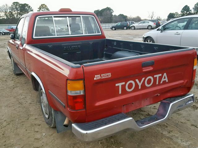 JT4RN93PXR5101472 - 1994 TOYOTA PICKUP 1/2 RED photo 3