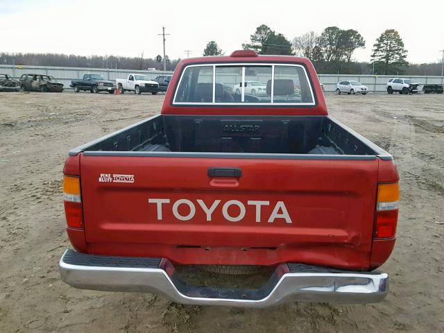 JT4RN93PXR5101472 - 1994 TOYOTA PICKUP 1/2 RED photo 6