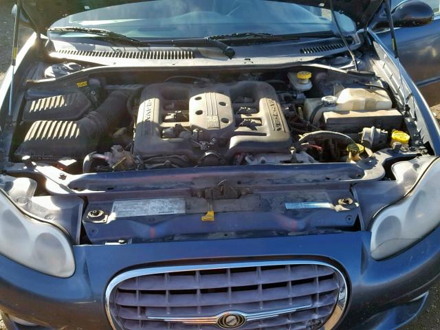 2C3HC56G2YH298493 - 2000 CHRYSLER LHS BLUE photo 7