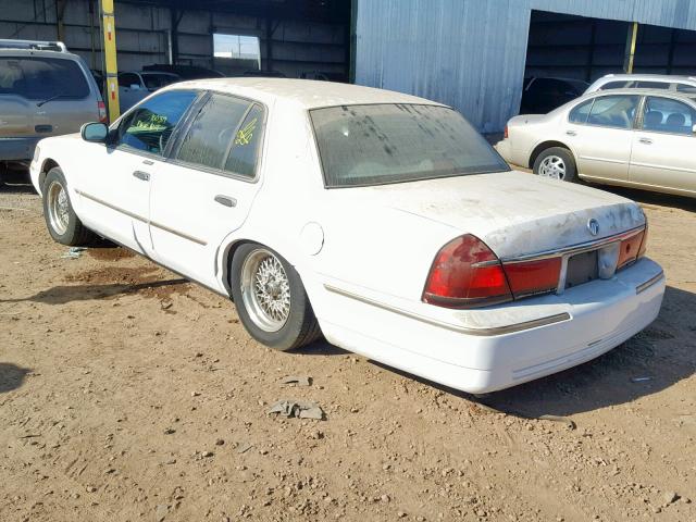 2MEFM75WXWX671706 - 1998 MERCURY GRAND MARQ WHITE photo 3