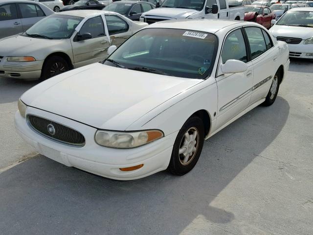 1G4HP54K31U232136 - 2001 BUICK LESABRE CU WHITE photo 2