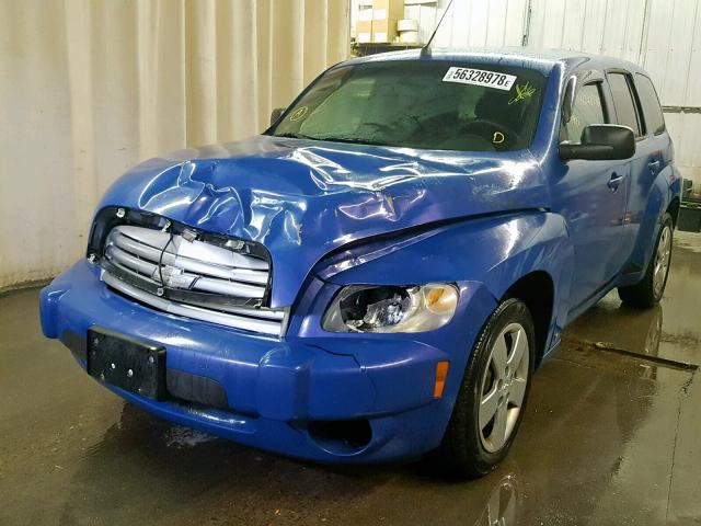 3GNDA33DX8S581503 - 2008 CHEVROLET HHR LS BLUE photo 2