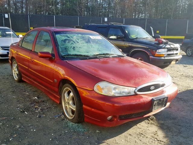 1FALP68G7WK152499 - 1998 FORD CONTOUR SV RED photo 1