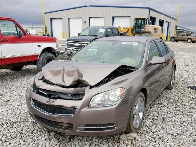 1G1ZD5E01AF178251 - 2010 CHEVROLET MALIBU 2LT CREAM photo 2