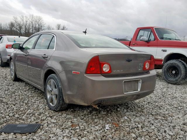 1G1ZD5E01AF178251 - 2010 CHEVROLET MALIBU 2LT CREAM photo 3