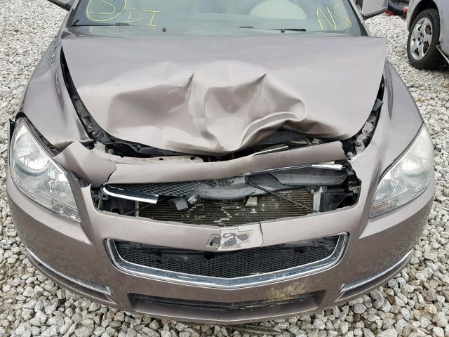 1G1ZD5E01AF178251 - 2010 CHEVROLET MALIBU 2LT CREAM photo 7