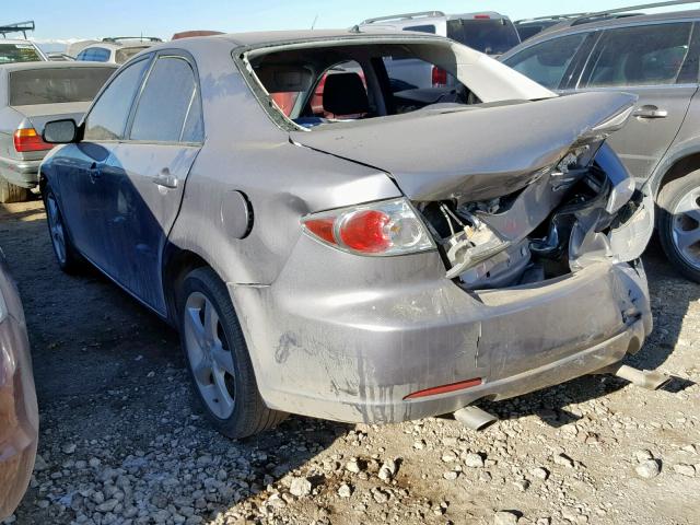 1YVHP80D465M44326 - 2006 MAZDA 6 S GRAY photo 3