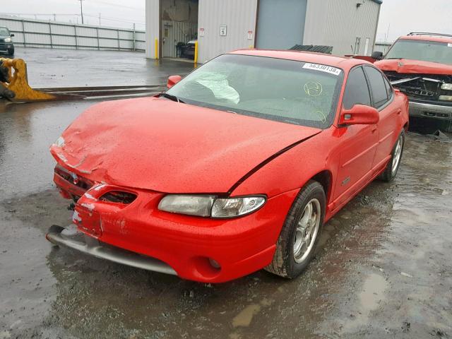 1G2WR5215XF284191 - 1999 PONTIAC GRAND PRIX წითელი ფოტო 2