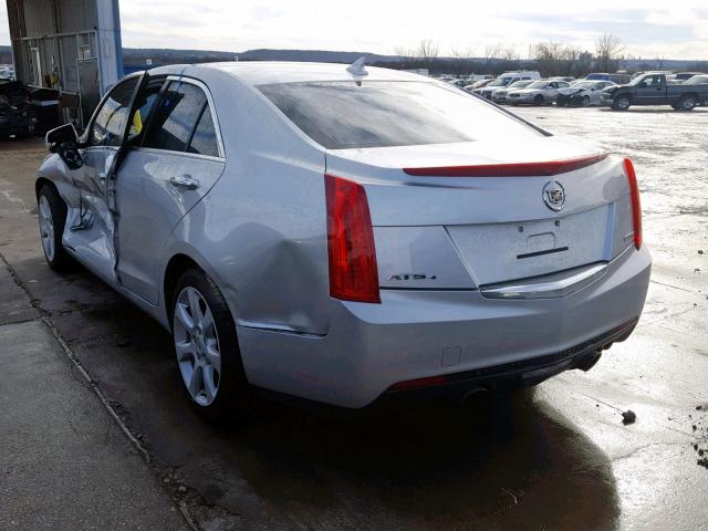 1G6AG5RX1E0162923 - 2014 CADILLAC ATS SILVER photo 3