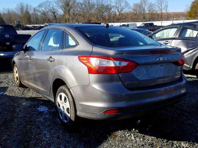 1FADP3E28DL249147 - 2013 FORD FOCUS S GRAY photo 3