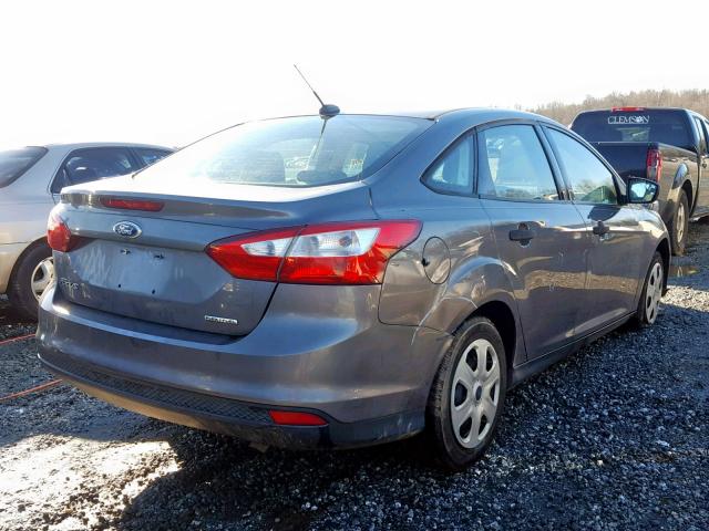 1FADP3E28DL249147 - 2013 FORD FOCUS S GRAY photo 4