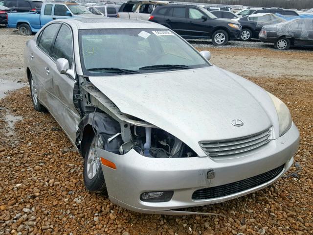 JTHBF30G136001597 - 2003 LEXUS ES 300 SILVER photo 1