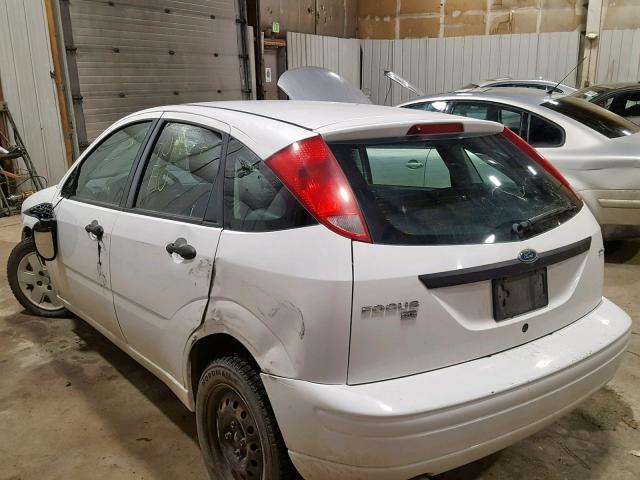 1FAFP37N86W147218 - 2006 FORD FOCUS ZX5 WHITE photo 3