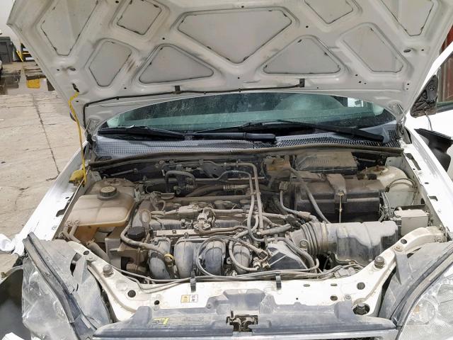 1FAFP37N86W147218 - 2006 FORD FOCUS ZX5 WHITE photo 7