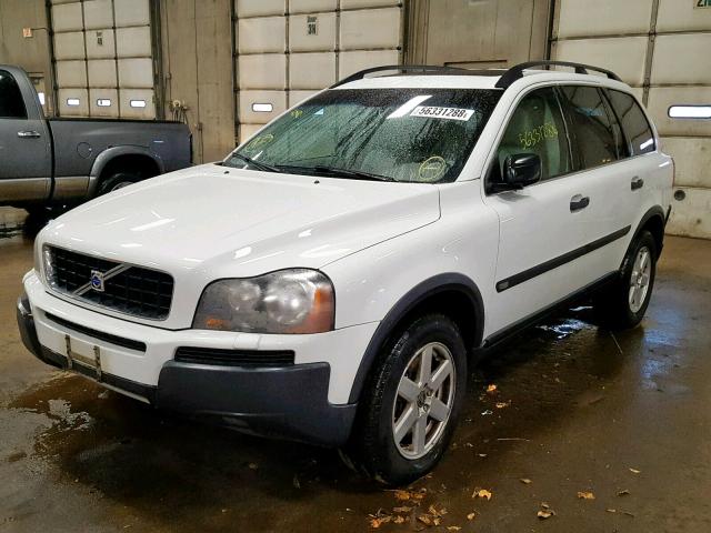 YV4CM592061293966 - 2006 VOLVO XC90 WHITE photo 2