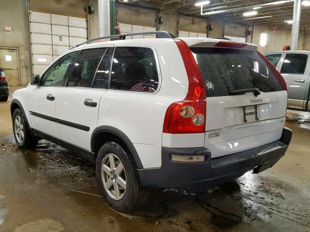 YV4CM592061293966 - 2006 VOLVO XC90 WHITE photo 3