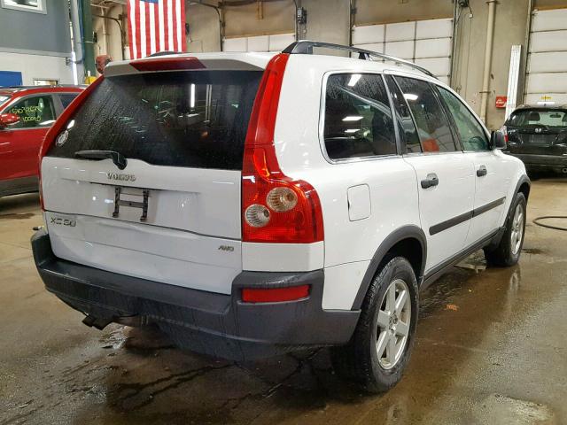 YV4CM592061293966 - 2006 VOLVO XC90 WHITE photo 4